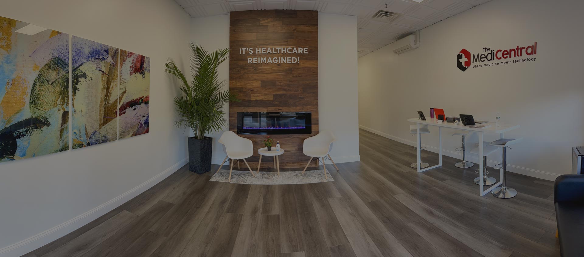 The MediCentral clinic interior